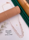 2 Daily Wear Designer Rose Gold Tanmaniya Wholesale Price In Surat
